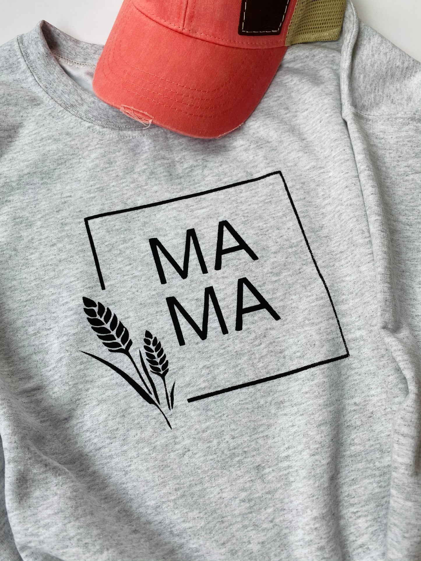 Wheat MAMA Sweater