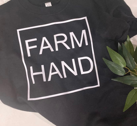 “Farm Hand” Kids Crewneck